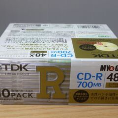 TDK CD-R 700MB PACK 未開封の画像