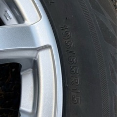 茨城　千葉　30プリウス スタッドレス　ブリザック　195/65r15 の画像