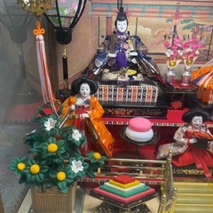 【268】伝統的 雛人形セット 5体の画像