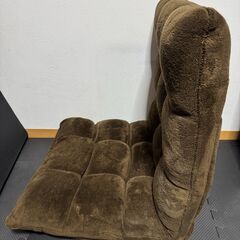 サンワダイレクト 座椅子 コンパクト 42段階リクライニング 低反発ウレタンの画像