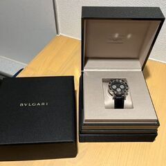 【新品未使用】BVLGARI　ブルガリ自動巻きクロノグラフ
