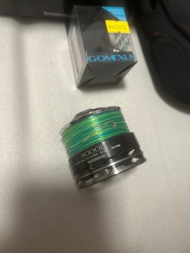 釣具 シマノ レマーレ 8000 替えスプール付き