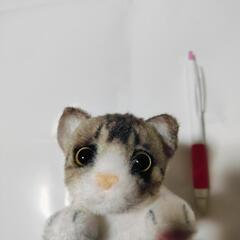 新品ねこマスコットキーホルダー