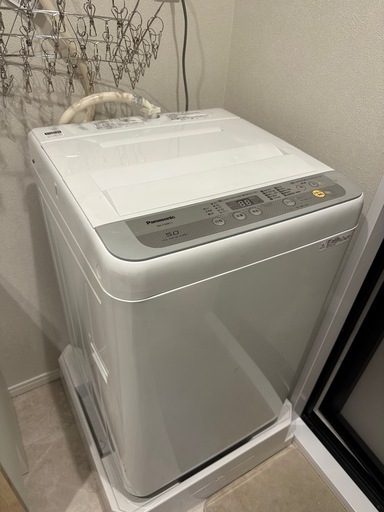 5000円　パナソニック　5キロ洗濯機