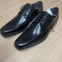 HARUYAMA ビジネスシューズ　革靴　メンズ　25.5cm 新品未使用　就活の画像