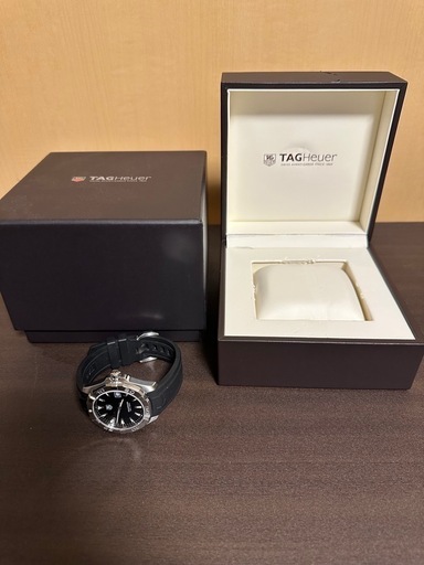 TAG HEUER      タグ ホイヤー　アクアレーサー　ラバーベルト