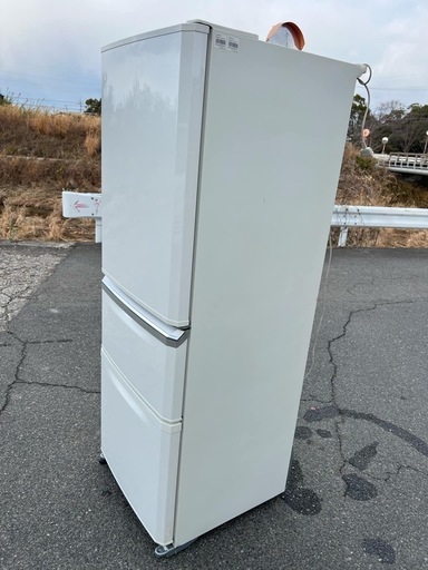 ?☘️大阪市から阪南市まで配達設置無料?三菱冷蔵庫335L 自動製氷?保証有り