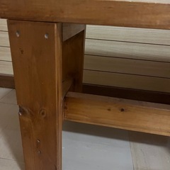 ウッド椅子　テレビ台などでも　の画像