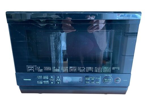 【決まりました】★【動作品】TOSHIBA スチームオーブンレンジ（家庭用） ER-XD70 (K) 2022年製