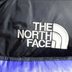 ①【THE NORTH FACE】ノースフェイス ヌプシ ダウンジャケット 正規品 ブルー の画像
