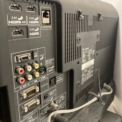 【受け取り限定】テレビ　(衣装ケース二つ、小さめのゴミ箱1つ、使えなくなった電気ストーブも回収していただける方優先にします)の画像