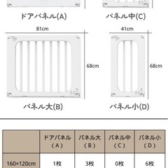 GUMODE ベビーサークル　ベビーゲートの画像