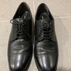PATRICK COX 【幅広3E/滑りにくい】ストレートチップ　25.0 黒の画像