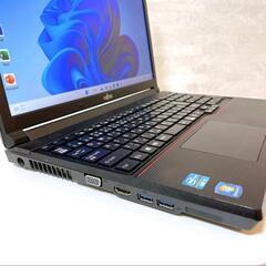 【早い者勝ち】25年2月分① 富士通 ノートパソコン Win11搭載 Corei5/メモリ8GB/SSD256GB 仕事・趣味に最適！の画像