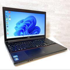 【早い者勝ち】25年2月分① 富士通 ノートパソコン Win11搭載 Corei5/メモリ8GB/SSD256GB 仕事・趣味に最適！の画像