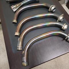 FZS1000 フェザー　K-FACTORY　フルエキゾースト UPタイプ　※サイレンサーステー欠品の画像