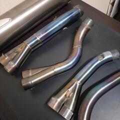 FZS1000 フェザー　K-FACTORY　フルエキゾースト UPタイプ　※サイレンサーステー欠品の画像