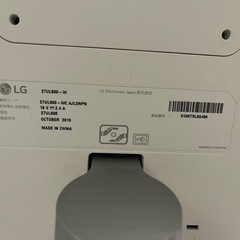 LG 27インチ 4K モニター の画像