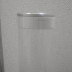【断捨離中❗️激安‼️】　超威力　加湿器　おしゃれ　cado カドー　シルバー　新品カートリッジ、洗浄液付き　の画像