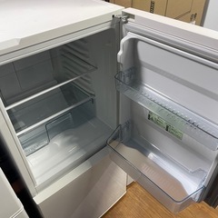 ツインバード 冷蔵庫 2ドア 110L 右開き HR-F911 2020年製 の画像