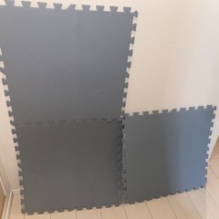 ジョイントマット ブラウン グレイッシュブルー 60cm 大判サイズの画像