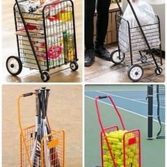 折り畳み式金属ショッピングカートの画像