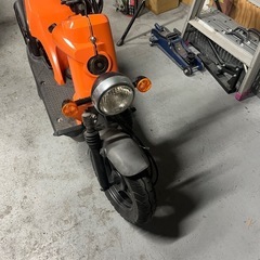 セール　バイト　49cc  ハーレーオレンジ