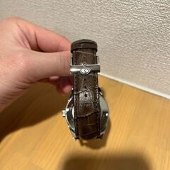 【新品未使用】オリエントスター　自動巻き腕時計　スケルトン（革ベルト）の画像