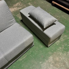 ニトリ　3人用ソファー　ソファー　収納付の画像