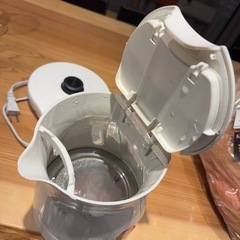 ティファール 電気ケトル 1.2L 温度調節 7段階 「ジャスティン コントロール ホワイト」 保温 自動電源オフ 空だき防止 KO7551JPの画像