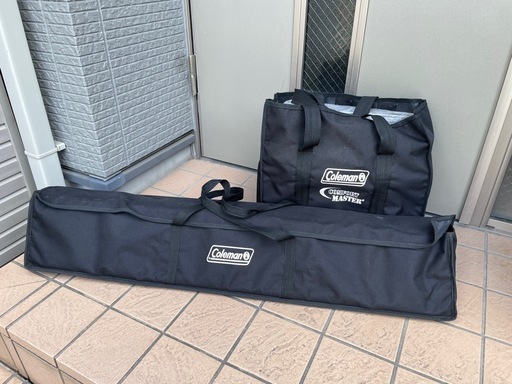 【3月10日まで】Coleman comfort master 焚き火台　囲炉裏テーブルセット