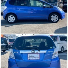 《自社ローン対応⭕️》［岡山県］【ホンダ フィットハイブリッド 1.3】現金販売から自社ローンまで幅広い購入方法で対応❗️審査通過率98%、ブラックOK、格安中古車販売店【オーシャンデザイン】 ✨ナビ✨の画像