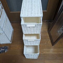 収納ラック３段2台セットの画像