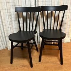 必要な方❗️IKEA NORRARYD2脚セット　USED品 