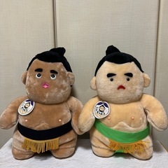 お相撲さんのぬいぐるみ2コセット　