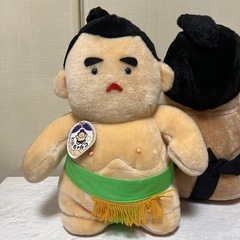 お相撲さんのぬいぐるみ2コセット　の画像