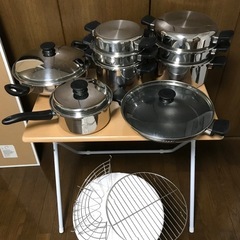 ステンレス鍋セット