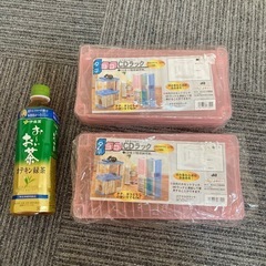 タテヨコCDラック 2個セットの画像