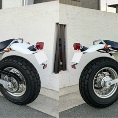 【売却済】☆自賠責保険付☆VanVan200 バンバン200 女性にもお勧め　検)TW200 TW225 FTR223 トリッカー グラストラッカーの画像