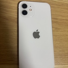 iPhone12 64GBホワイト　美品　バッテリー85%
