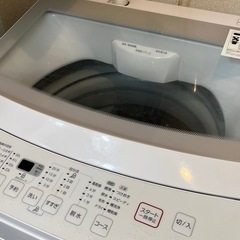 ニトリ　洗濯機　白の画像
