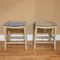 カウンターチェア　キッチンスツール　ハイチェア　　2脚セット