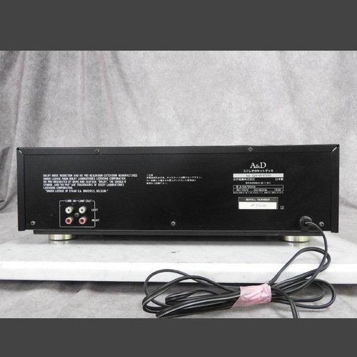 A&D GX-W4500 赤井電機 ダブルカセットデッキ 完動品】A&D GX-W4500