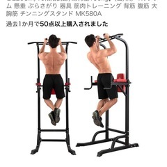 懸垂マシン、ぶら下がり健康器
