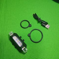 【新品】自転車用LEDライト（白色）　フロントライト　補助灯の画像