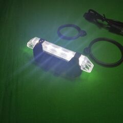 【新品】自転車用LEDライト（白色）　フロントライト　補助灯の画像
