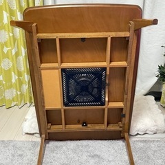 【取引中】大阪市内★天然木こたつ★ケニー105★ウォルナット★北欧★ノルディックデザインあづまやの画像