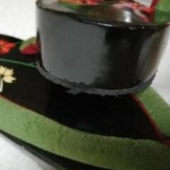 大人可愛い　浴衣　作務衣　普段履き　お草履　花柄　大人可愛い　修復品　の画像