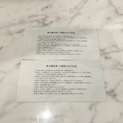 【2000円分】まねきねこ 株主優待券の画像