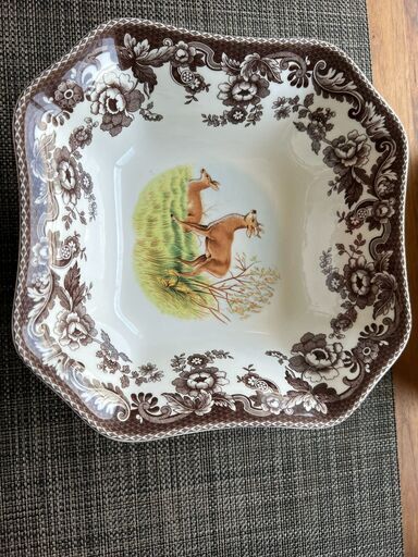 プレート Delamere Square Serving Bowl